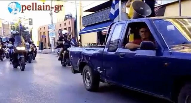 Οι δικυκλιστές ξεσηκώνουν τα Γιαννιτσά για τη Μακεδονία – Δίνουν τον παλμό για τις 8/9 στη Θεσ/νικη (βίντεο)